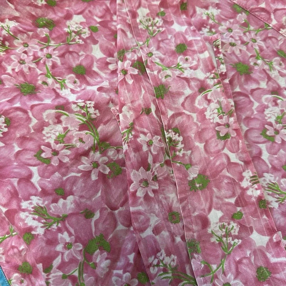 Homemade Half Apron Floral Skirt Tie In The Back‎